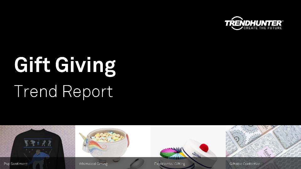 Gift Giving Trend Report Research