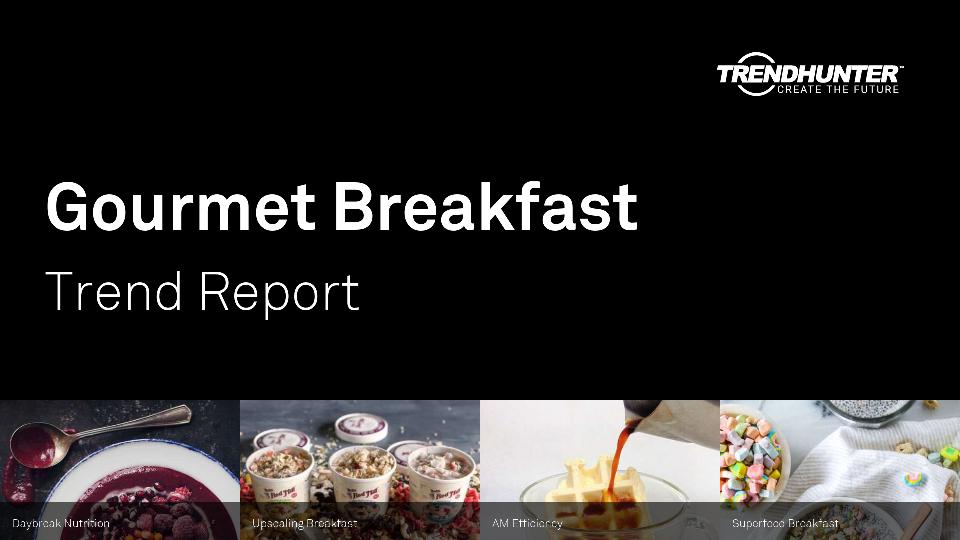 Gourmet Breakfast Trend Report Research