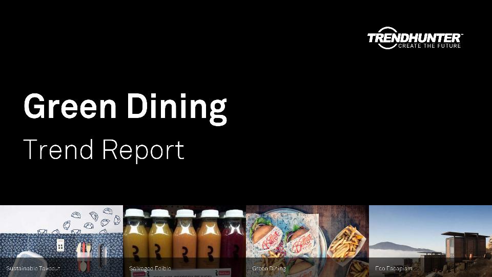 Green Dining Trend Report Research