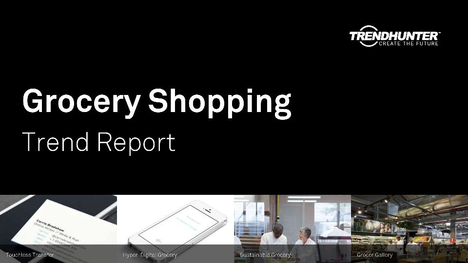 Grocery Shopping Trend Report Research