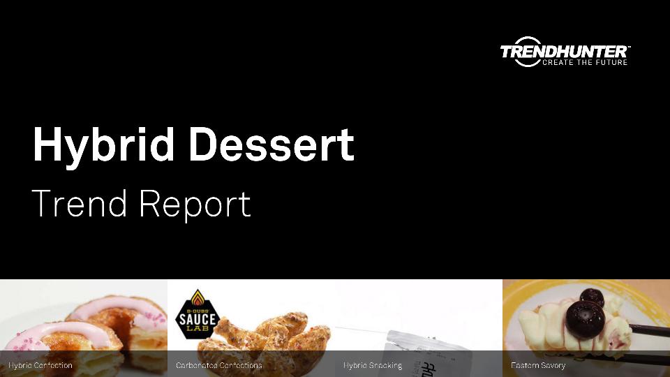 Hybrid Dessert Trend Report Research