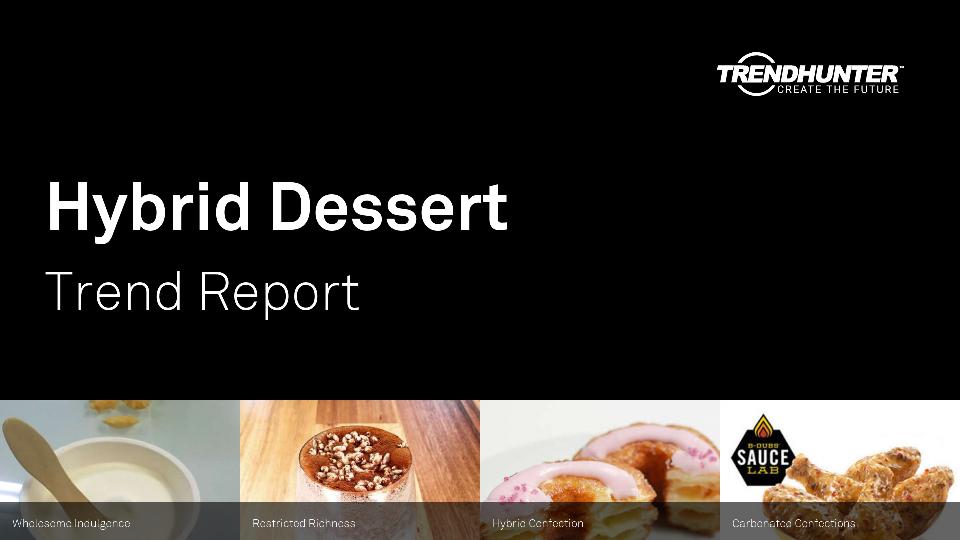 Hybrid Dessert Trend Report Research