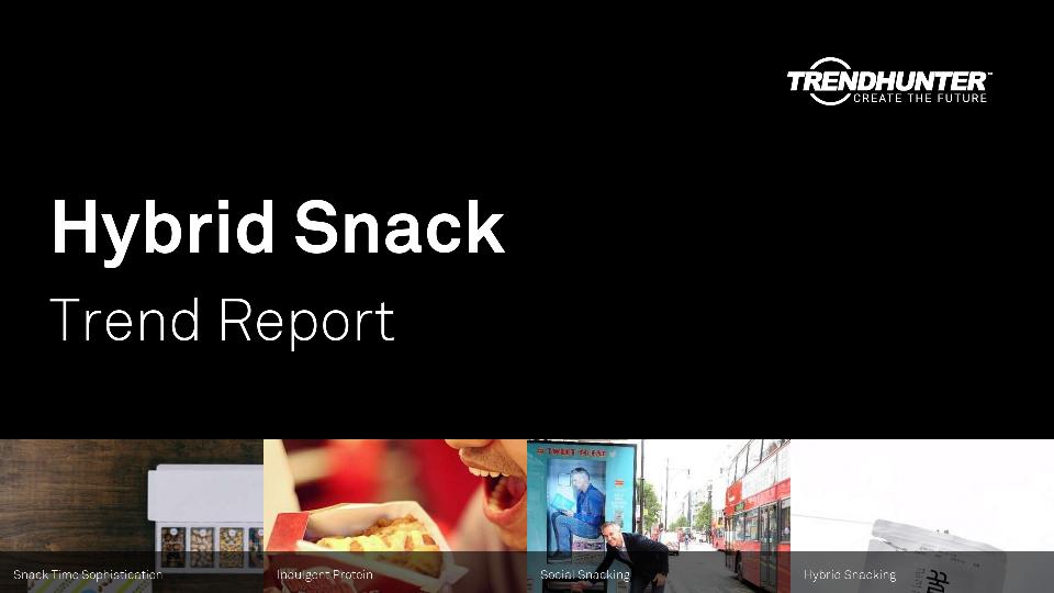 Hybrid Snack Trend Report Research