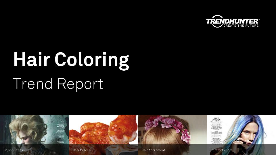 Hair Coloring Trend Report Research
