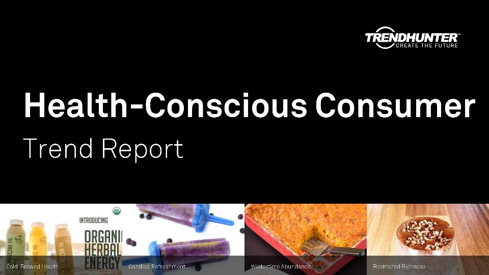 Health-Conscious Consumer Trend Report Research