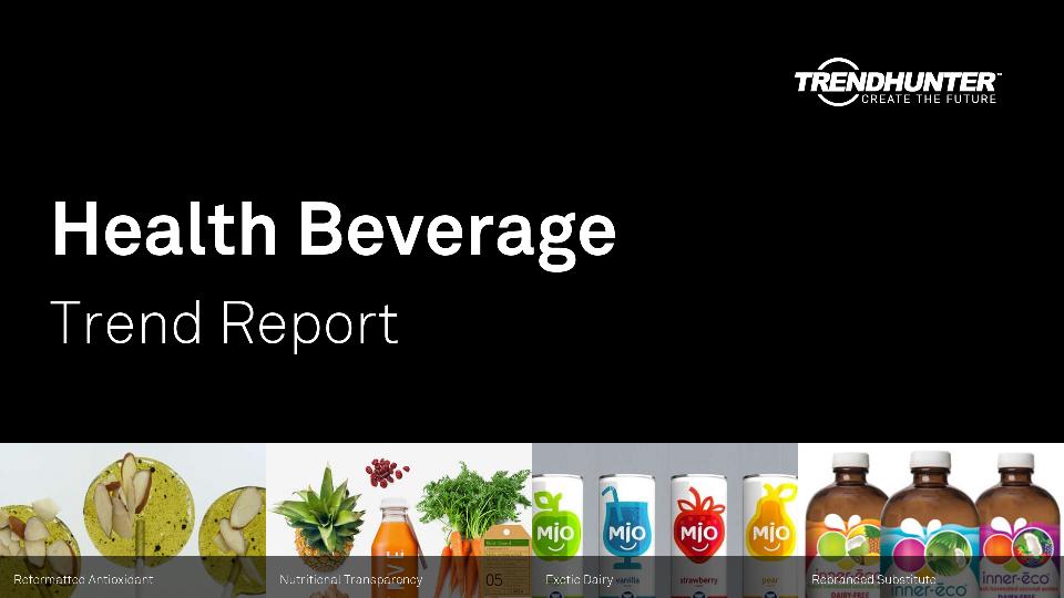 Health Beverage Trend Report Research
