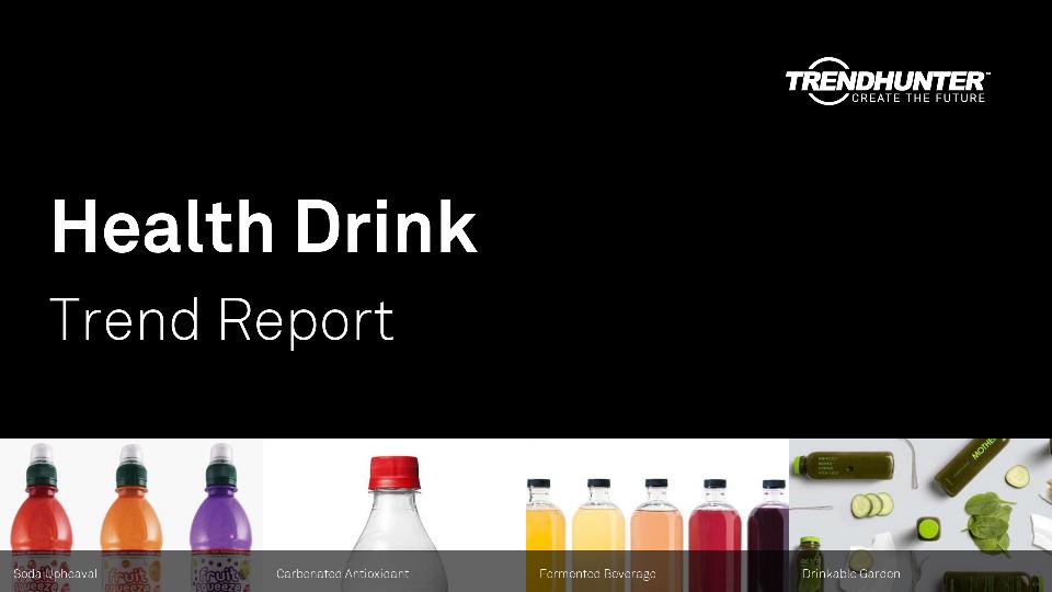 Health Drink Trend Report Research