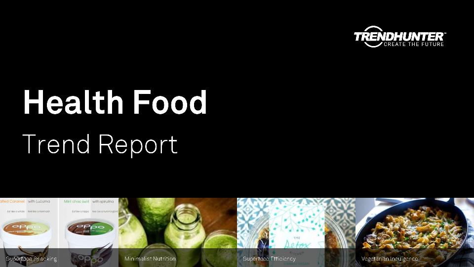 Health Food Trend Report Research