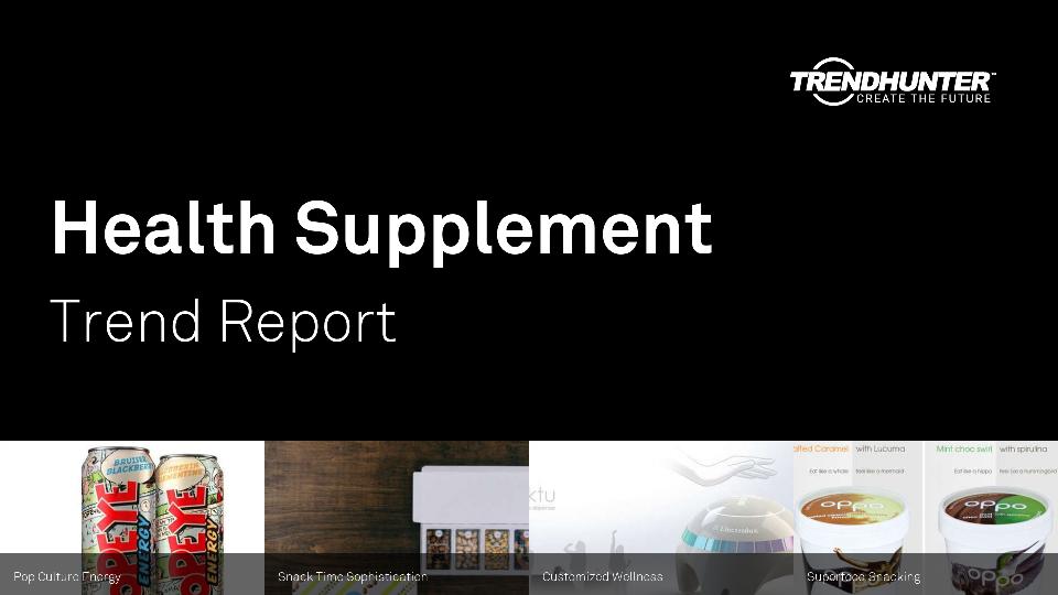 Health Supplement Trend Report Research