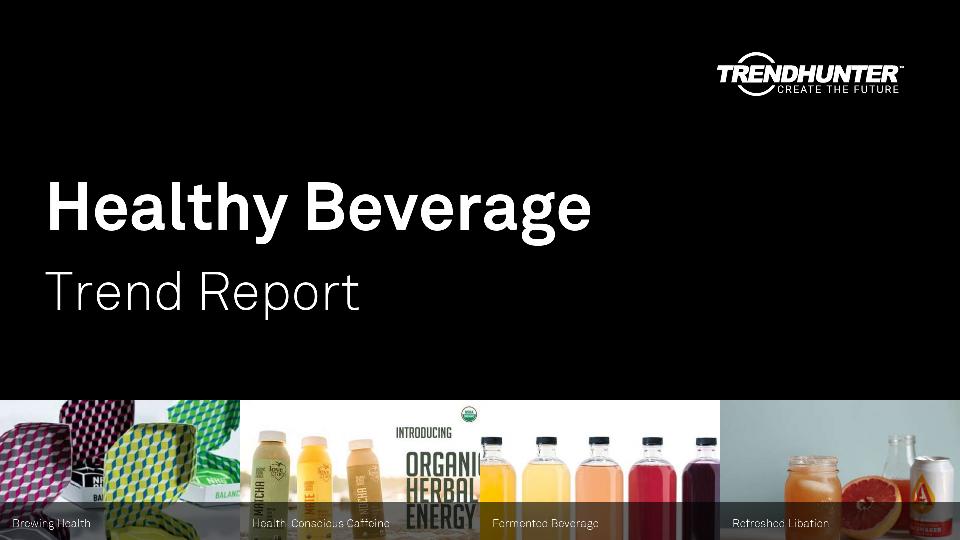 Healthy Beverage Trend Report Research