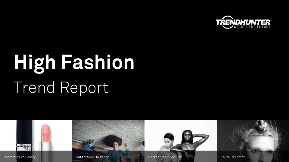 High Fashion Trend Report Research