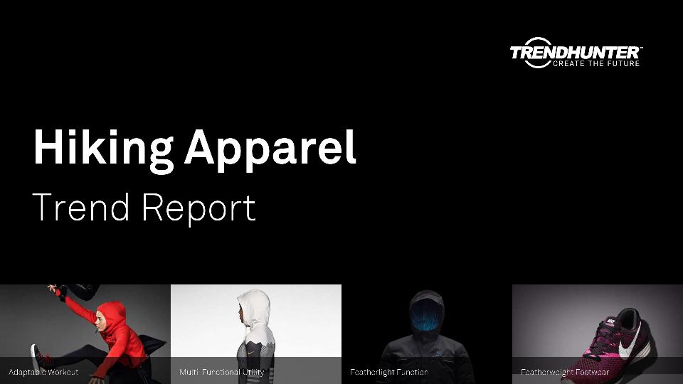 Hiking Apparel Trend Report Research