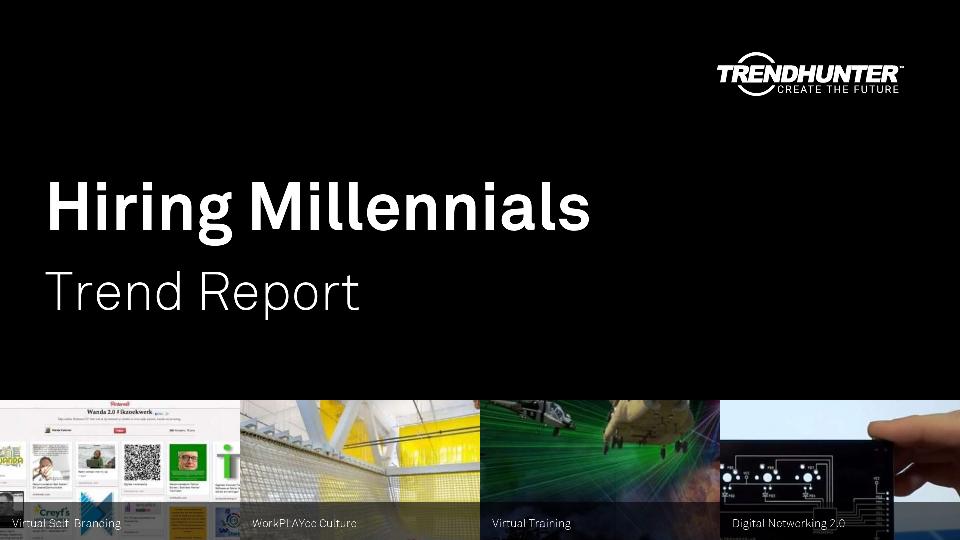 Hiring Millennials Trend Report Research