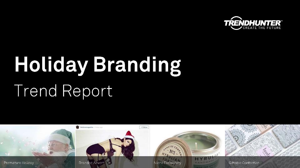 Holiday Branding Trend Report Research