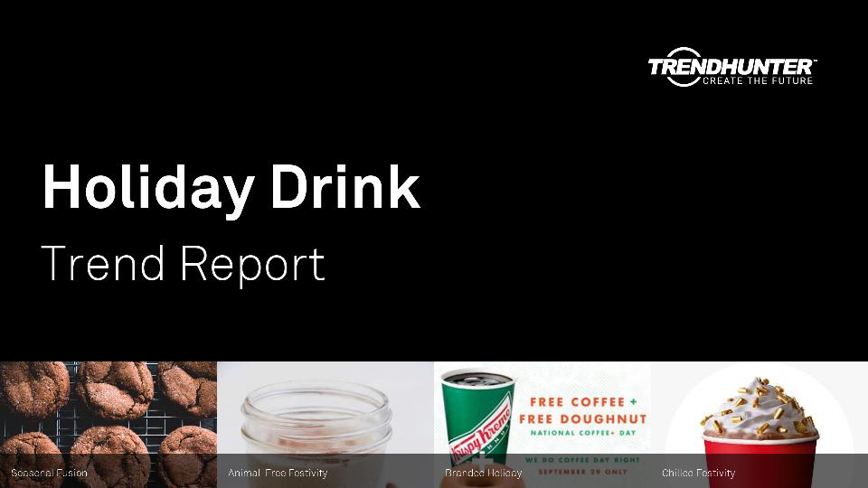 Holiday Drink Trend Report Research