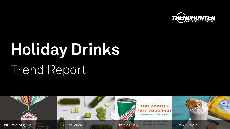 Holiday Drinks Trend Report Research