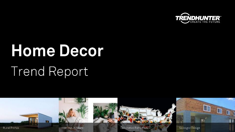 Home Decor Trend Report Research