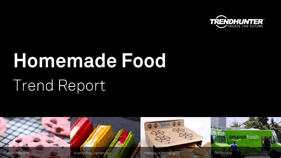 Homemade Food Trend Report Research