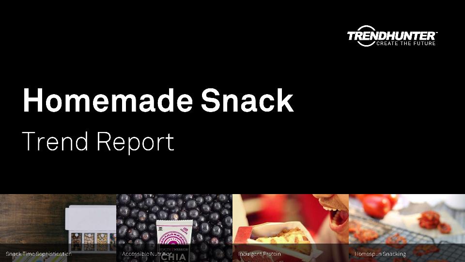 Homemade Snack Trend Report Research
