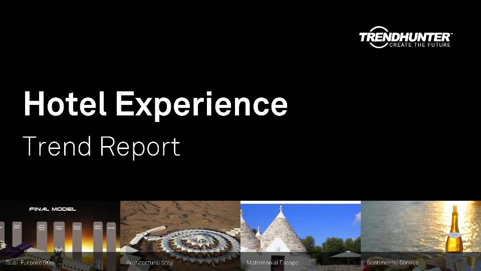 Hotel Experience Trend Report Research