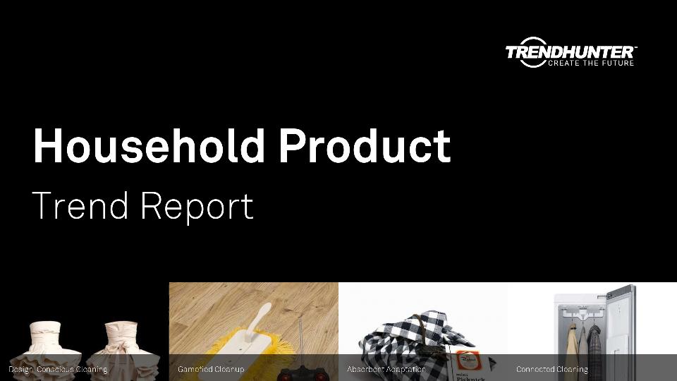 Household Product Trend Report Research
