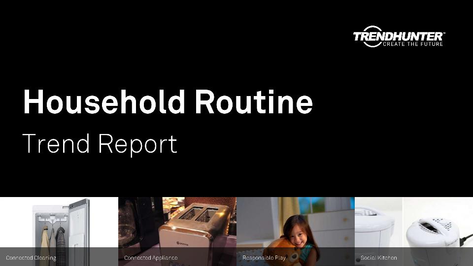 Household Routine Trend Report Research