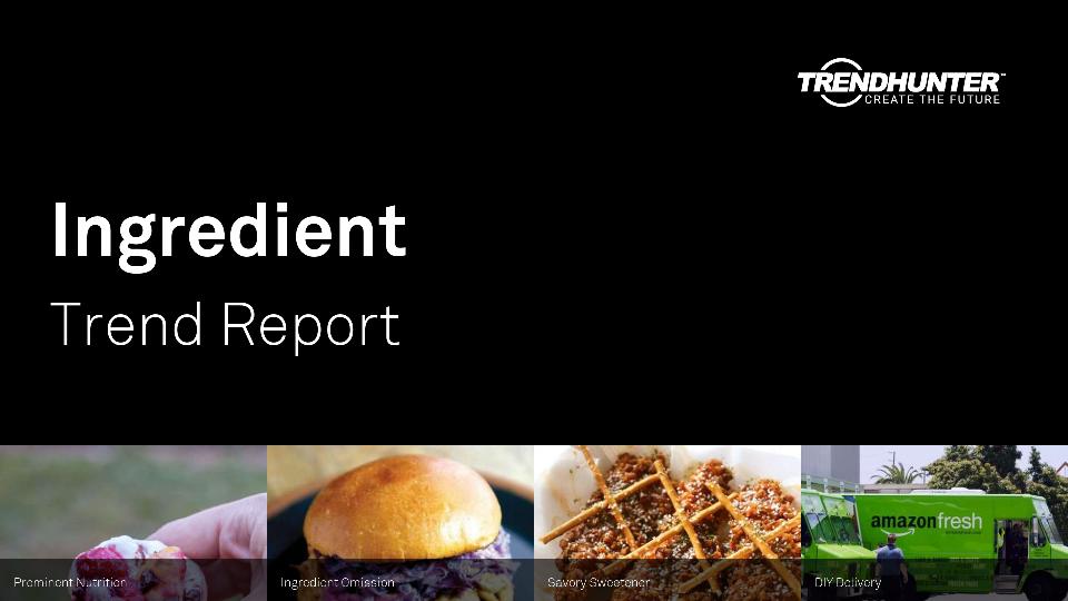 Ingredient Trend Report Research