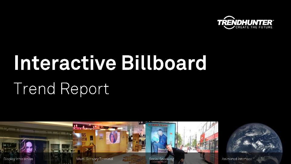 Interactive Billboard Trend Report Research