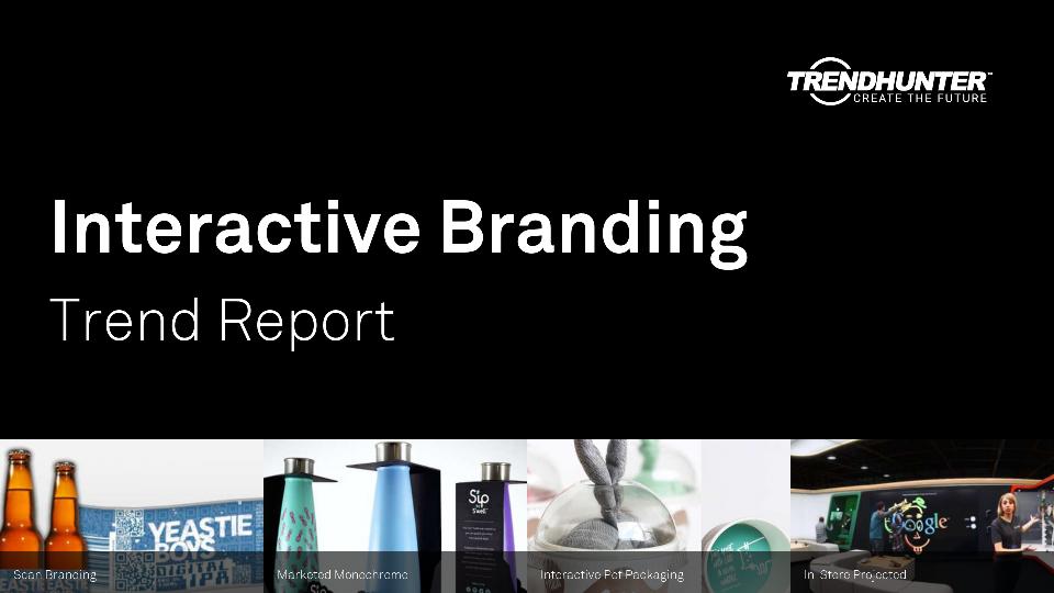 Interactive Branding Trend Report Research