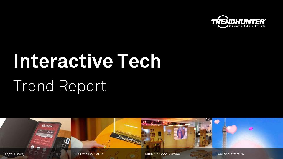 Interactive Tech Trend Report Research