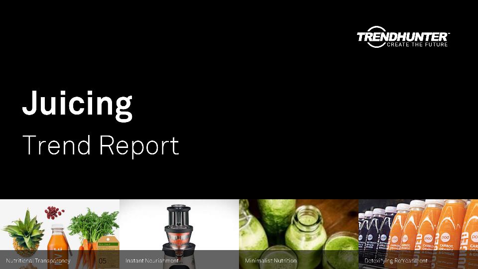 Juicing Trend Report Research