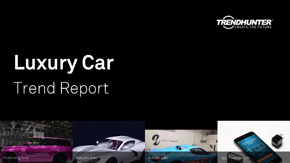 Luxury Car Trend Report Research