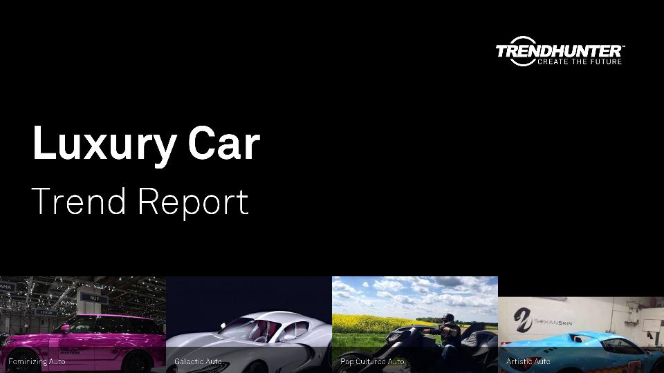 Luxury Car Trend Report Research