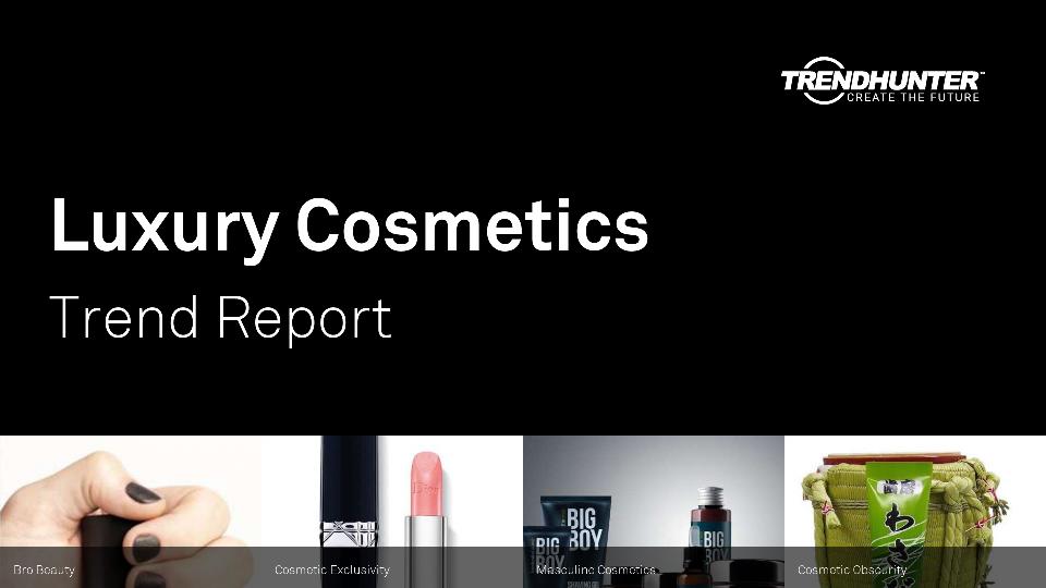 Luxury Cosmetics Trend Report Research