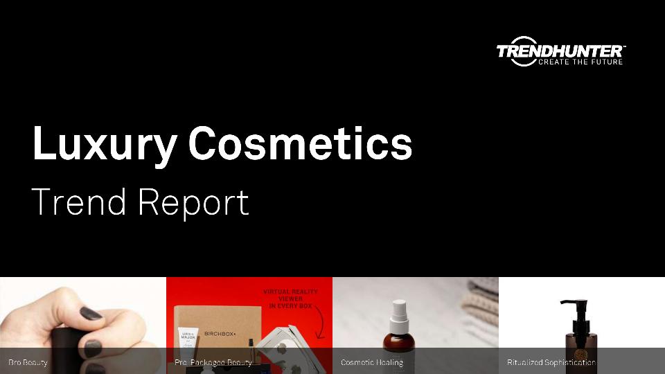 Luxury Cosmetics Trend Report Research