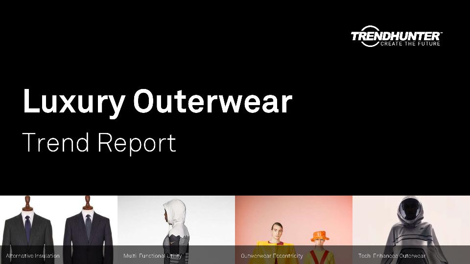 Luxury Outerwear Trend Report Research