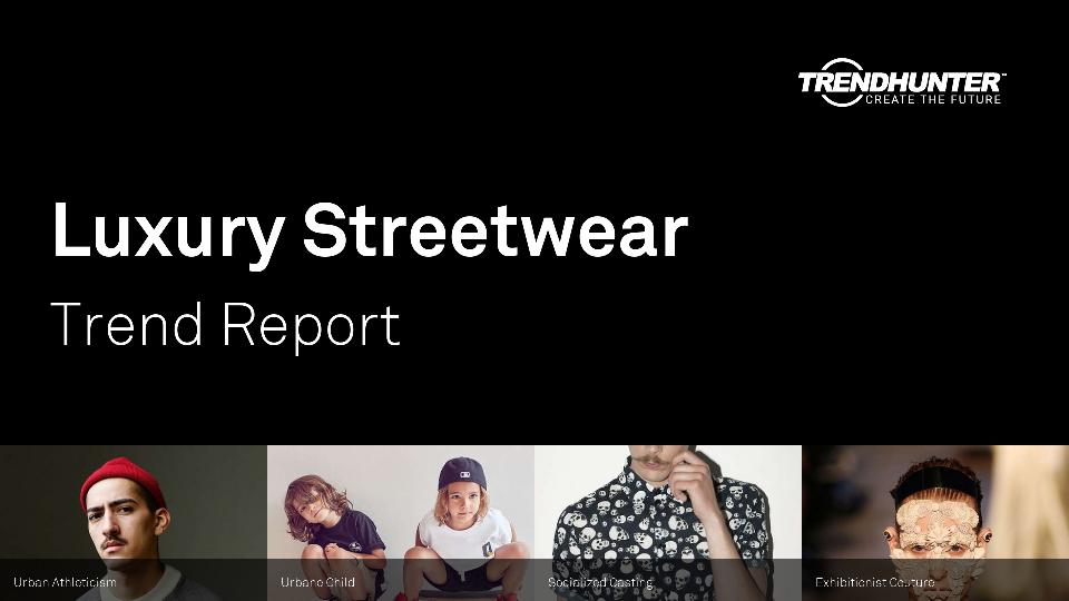 Luxury Streetwear Trend Report Research