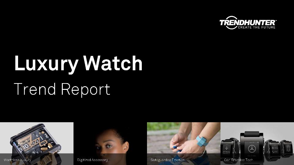 Luxury Watch Trend Report Research