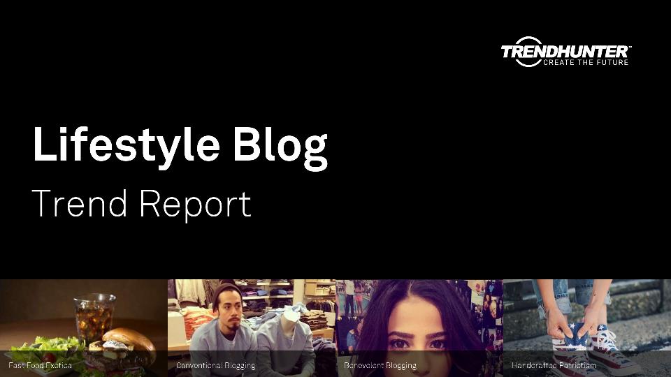 Lifestyle Blog Trend Report Research