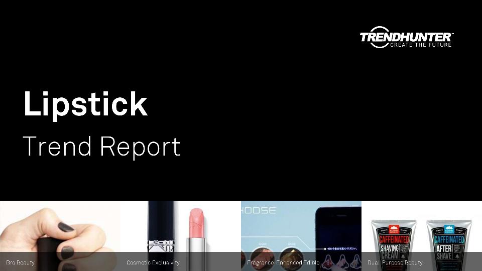 Lipstick Trend Report Research