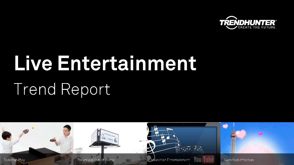 Live Entertainment Trend Report Research