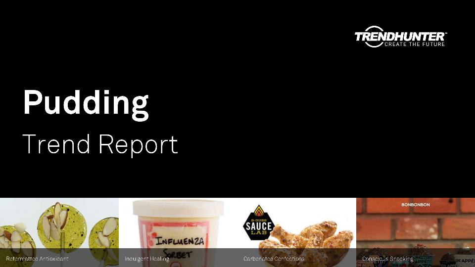 Pudding Trend Report Research