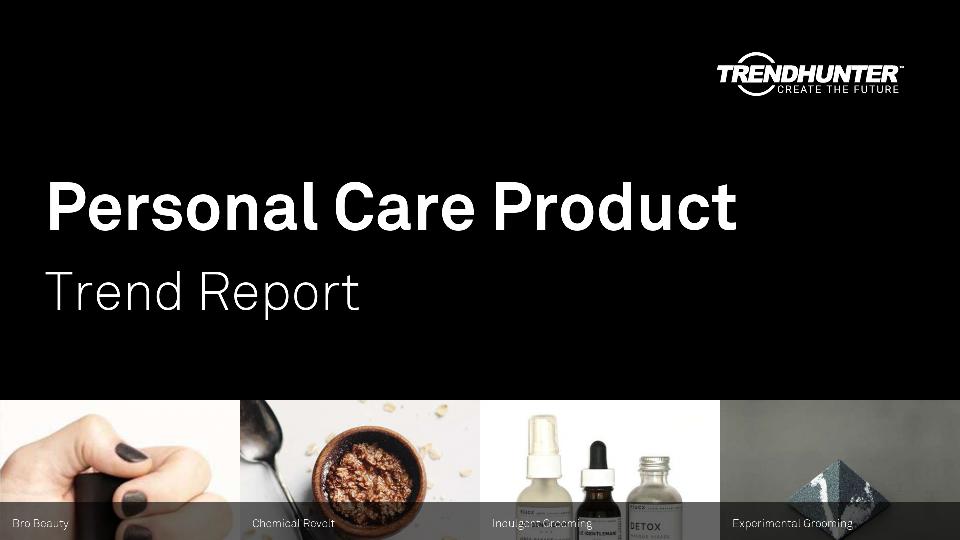Personal Care Product Trend Report Research