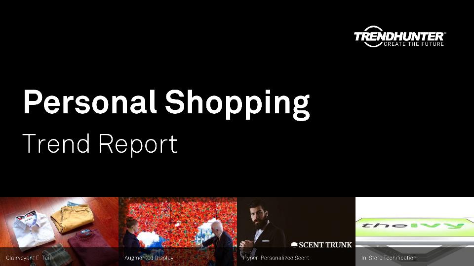 Personal Shopping Trend Report Research