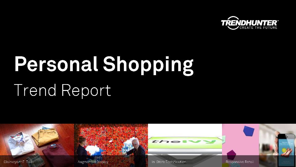 Personal Shopping Trend Report Research