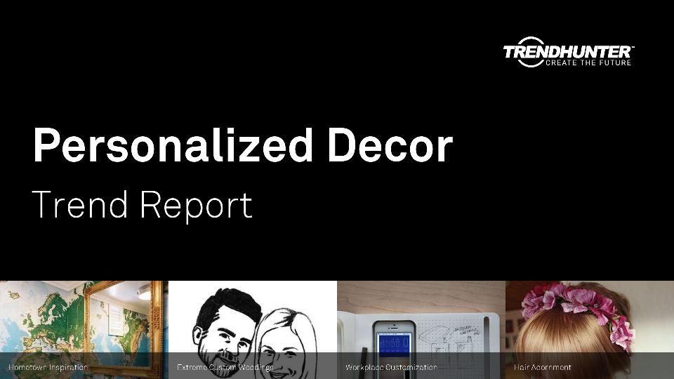 Personalized Decor Trend Report Research