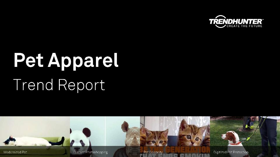 Pet Apparel Trend Report Research