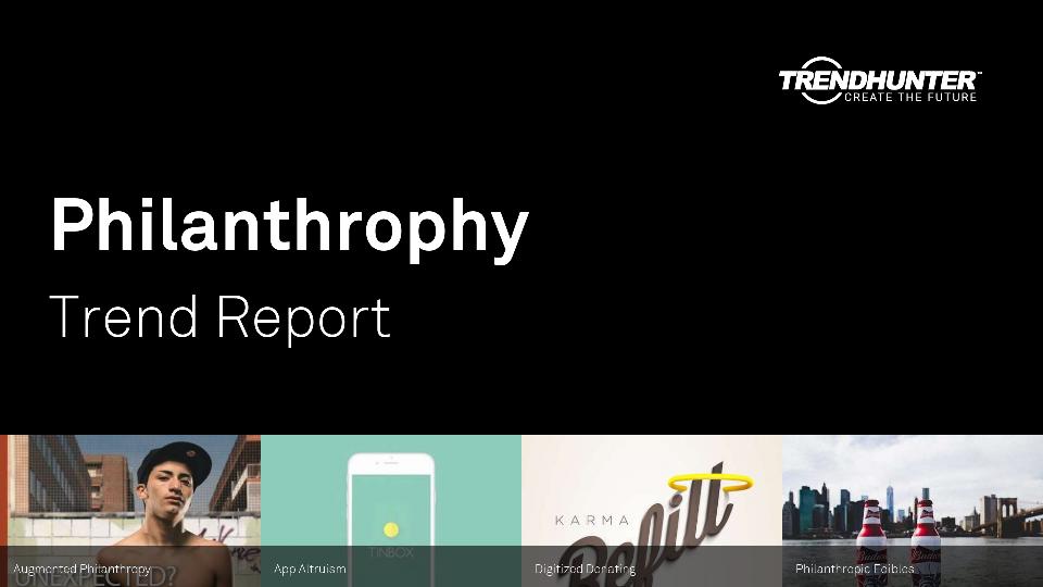 Philanthrophy Trend Report Research