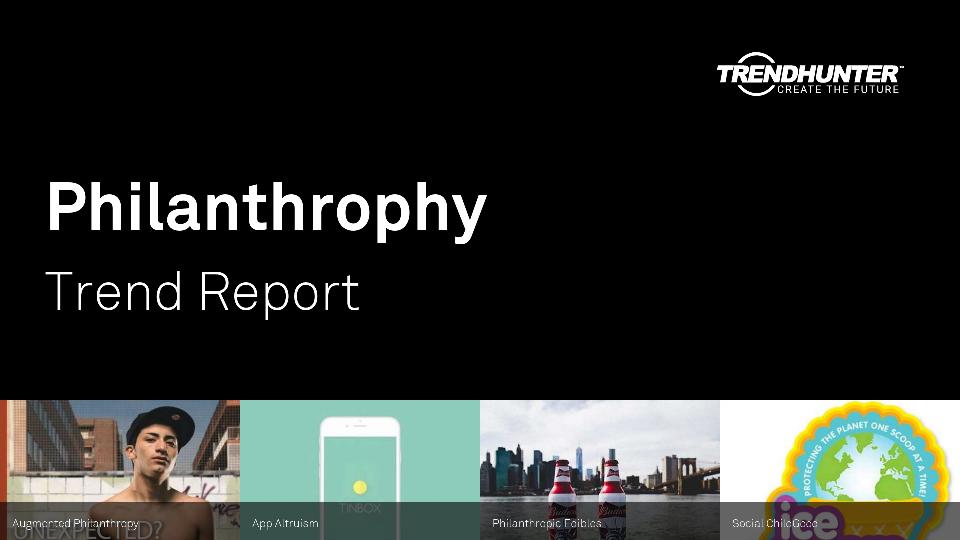 Philanthrophy Trend Report Research