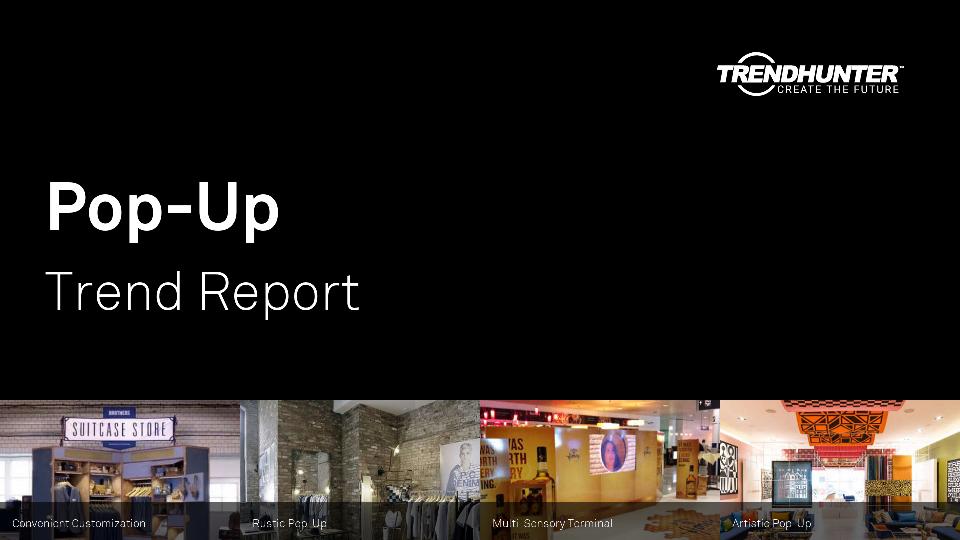 Pop-Up Trend Report Research